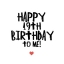 Sortie pour mon anniversaire !