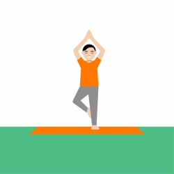 A_man_practising_yoga_RVB_White